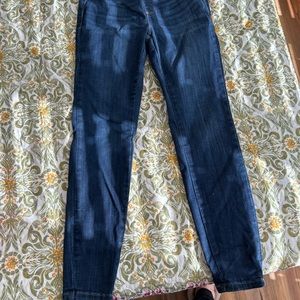Judy Blue pull on skinny dark wash jeans